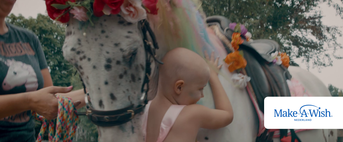 Make-A-Wish en de regenboog eenhoorn
